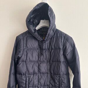 Rocky Mountain Featherbed Lightweight Down Puffer Quilted Hooded Jacket 36/Small